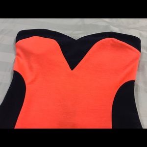 City Studio sweetheart bright mini dress size 0